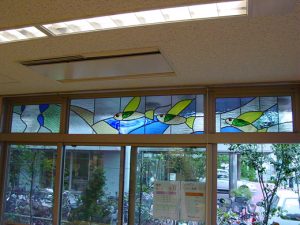 東京足立病院ステンドグラス