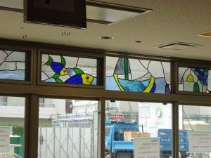 東京足立病院ステンドグラス